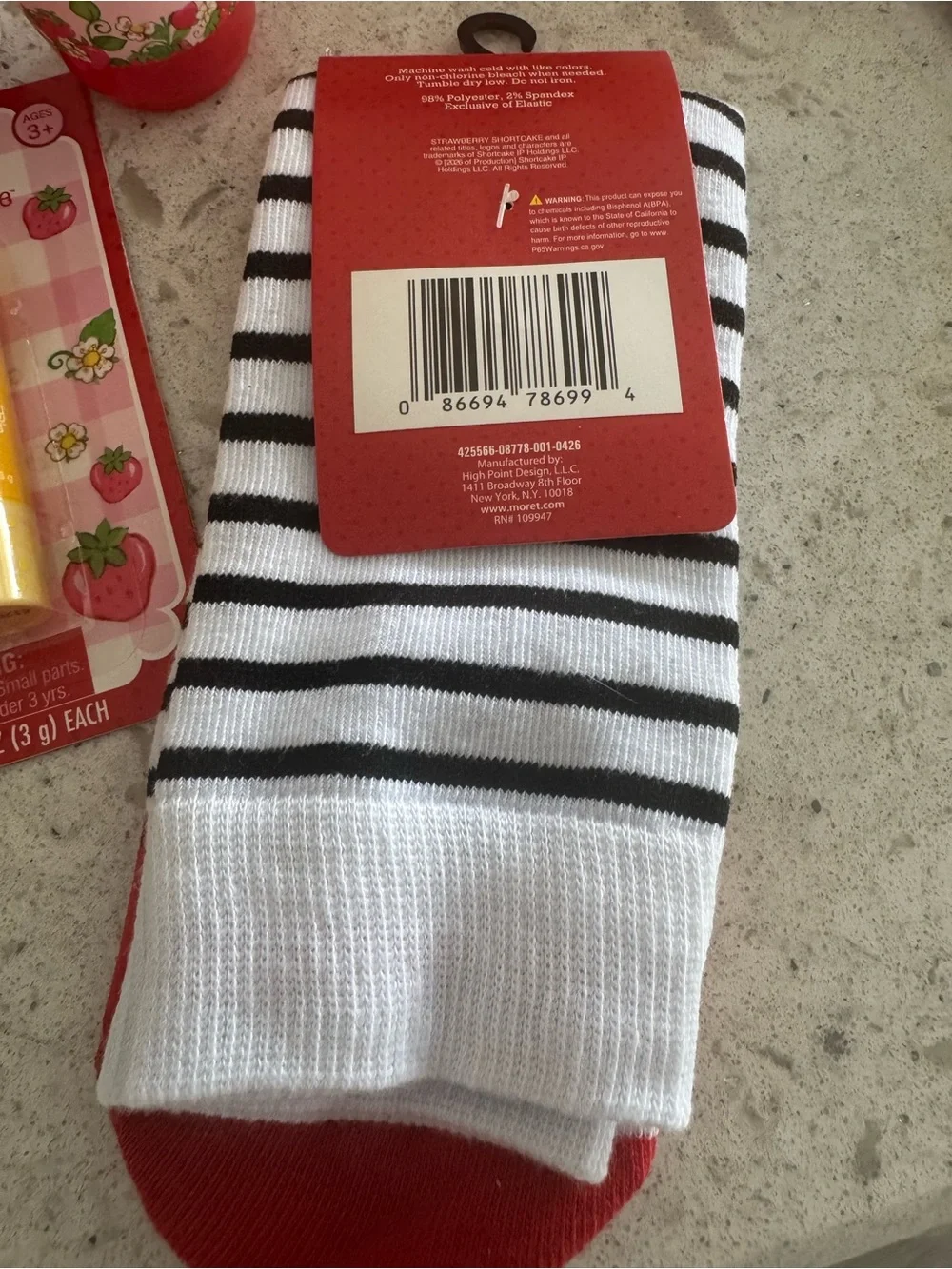 🍓 Strawberry Shortcake Beauty & Accessories Bundle – NEW! 8 Pieces